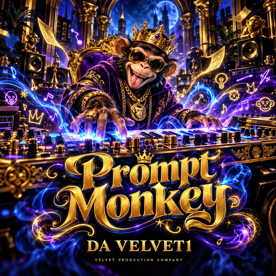 Prompt Monkey cover by Da Velvet1